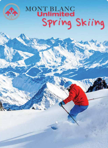 Mont Blanc Unlimited spring skiing