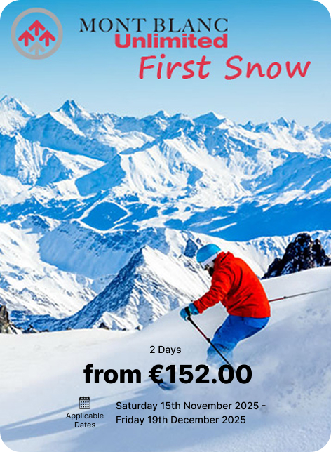 Mont Blanc Unlimited first snow
